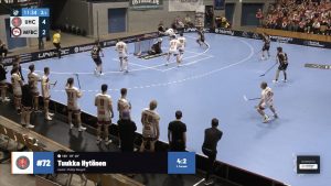 Bauchbinde mit Spielergebnissen