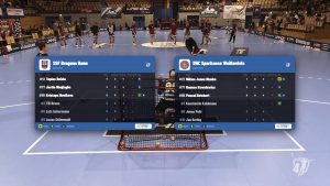 Mannschaftsaufstellungen der Teams