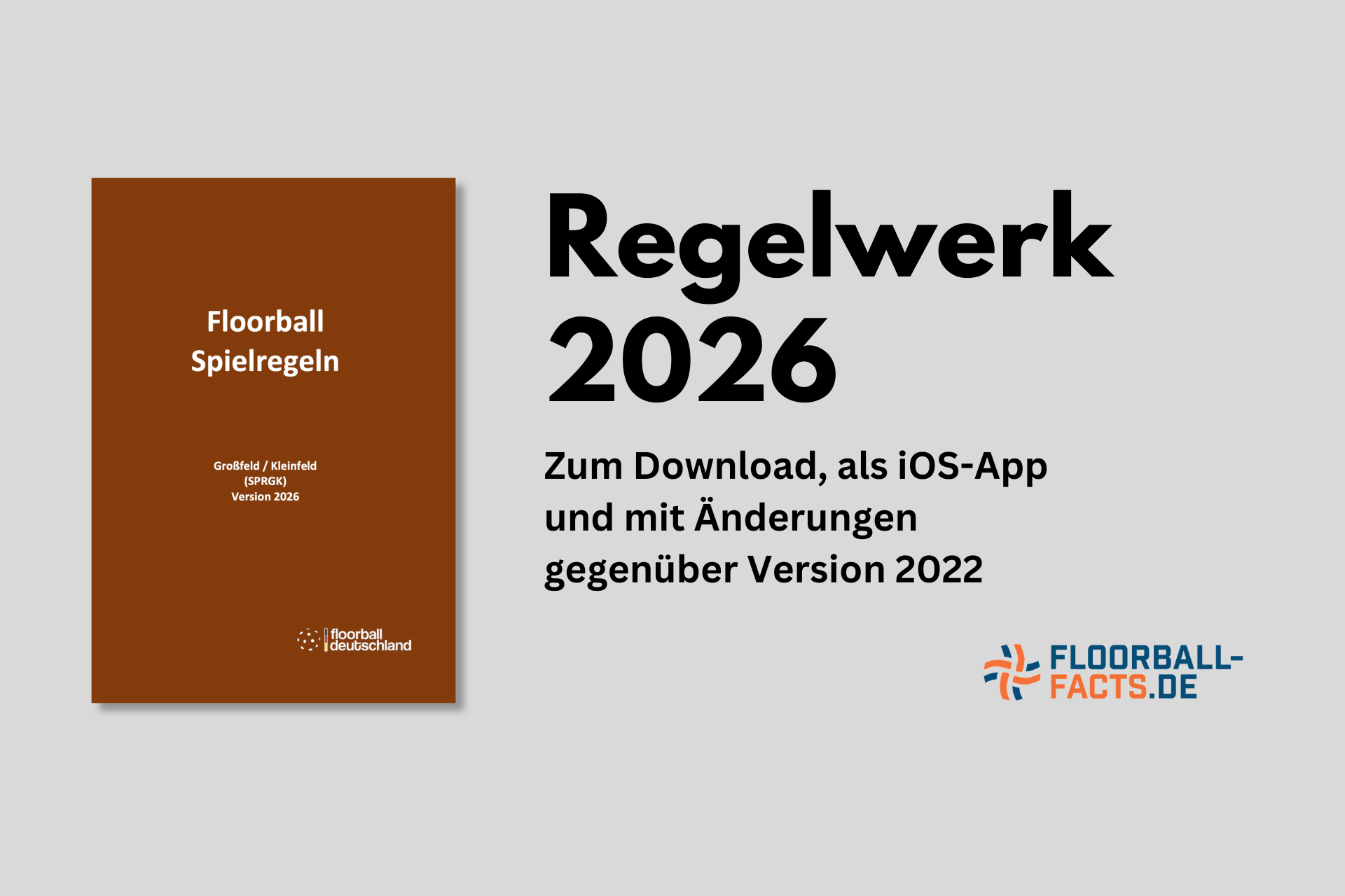 Das neuen Floorball-Regelwerk 2026